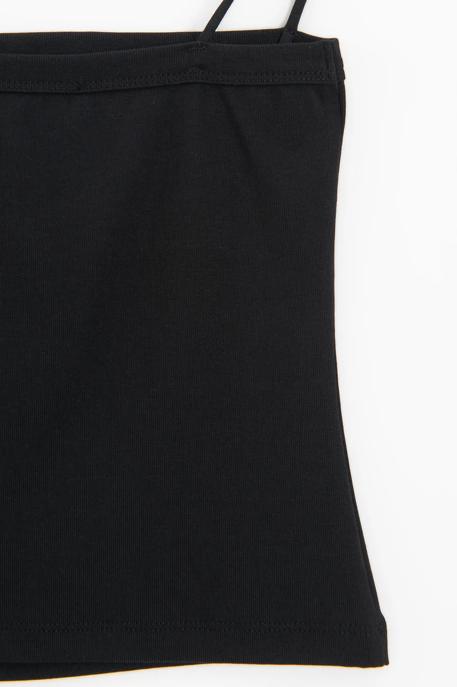 Bayan Siyah Askılı Atlet Top