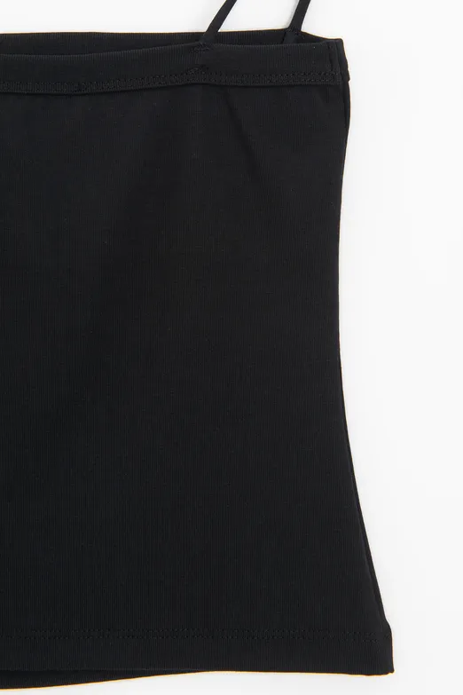 Bayan Siyah Askılı Atlet Top - BSL