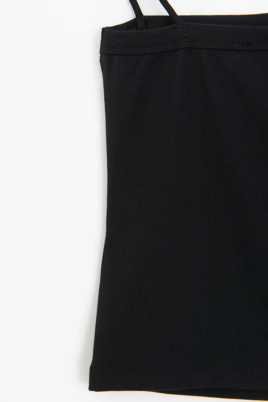 Bayan Siyah Askılı Atlet Top