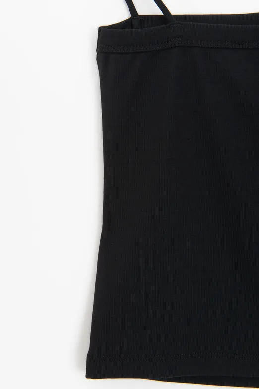 Bayan Siyah Askılı Atlet Top - BSL