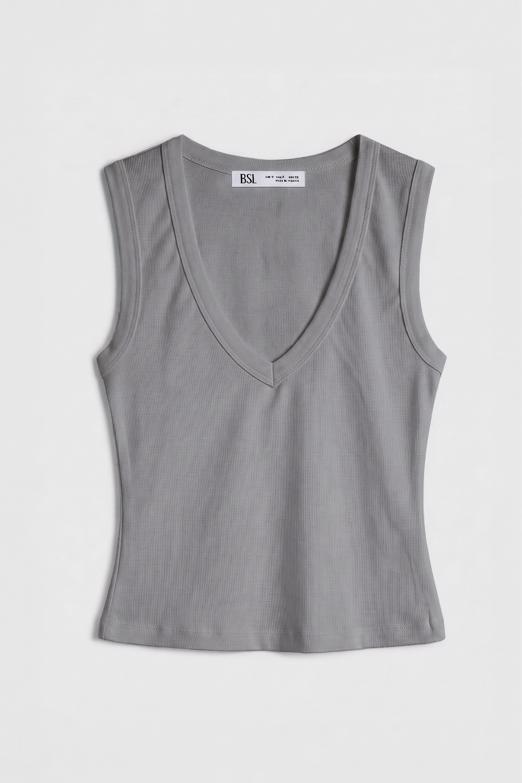 Slim V Yaka Slim Top