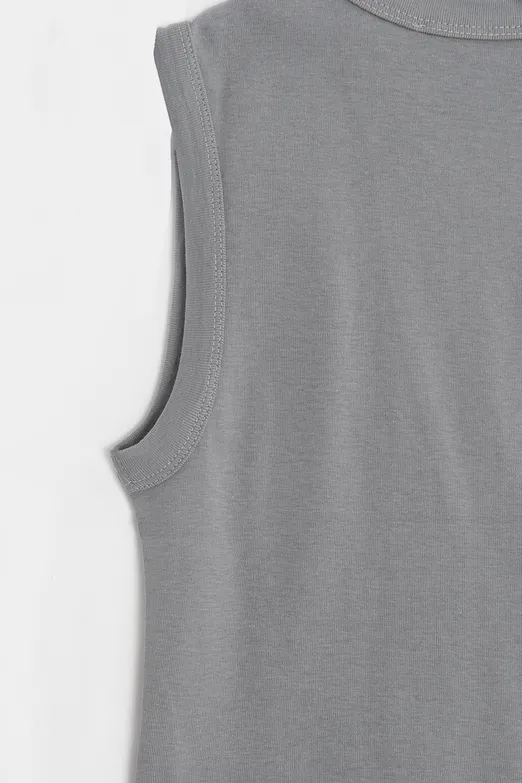 Bayan Bej Slim V Yaka Slim Top - BSL