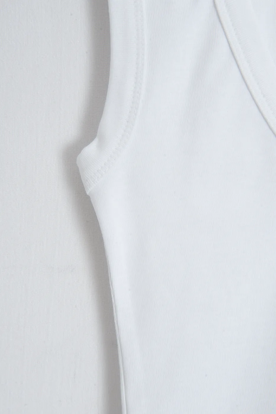 Bayan Beyaz Slim V Yaka Slim Top