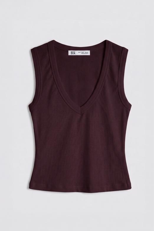 Slim V Yaka Slim Top