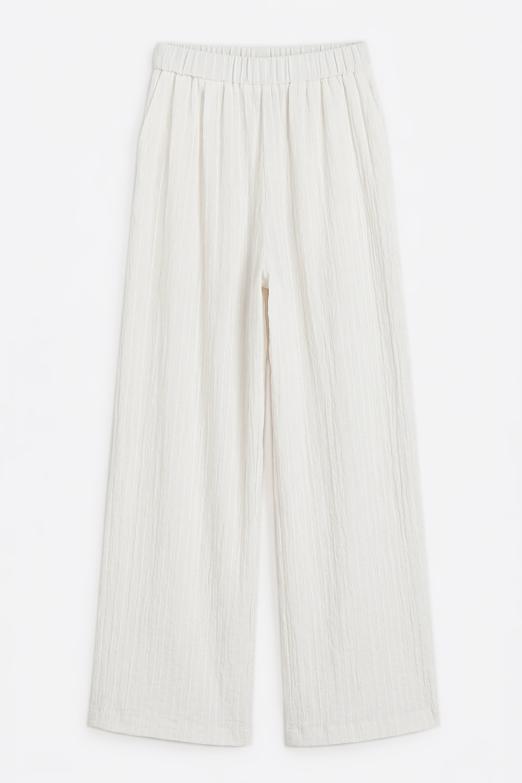 Çizgili Oversize Pantolon