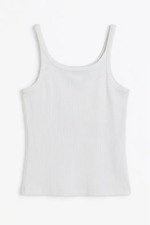 Bayan Beyaz Fittili Cotton Atlet - BSL