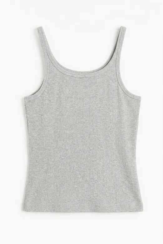 Bayan Gri Fittili Cotton Atlet - BSL