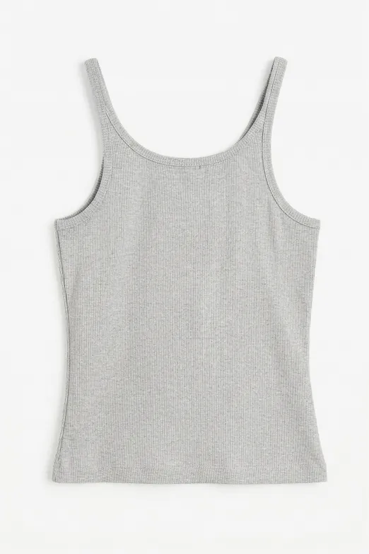 Bayan Gri Fittili Cotton Atlet - BSL