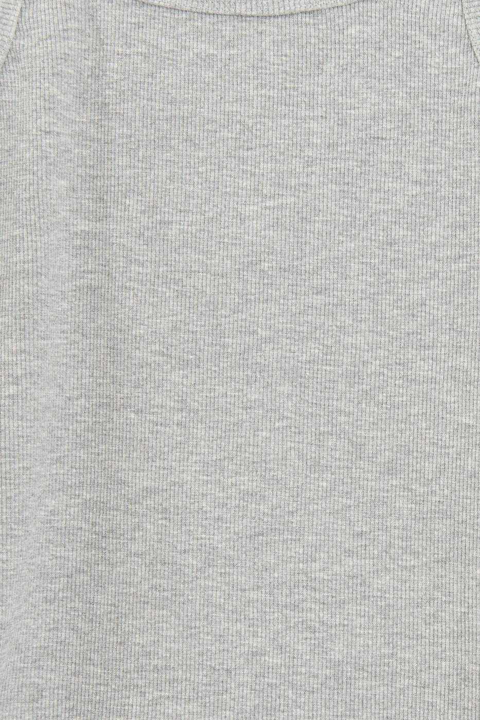 Bayan Gri Fittili Cotton Atlet