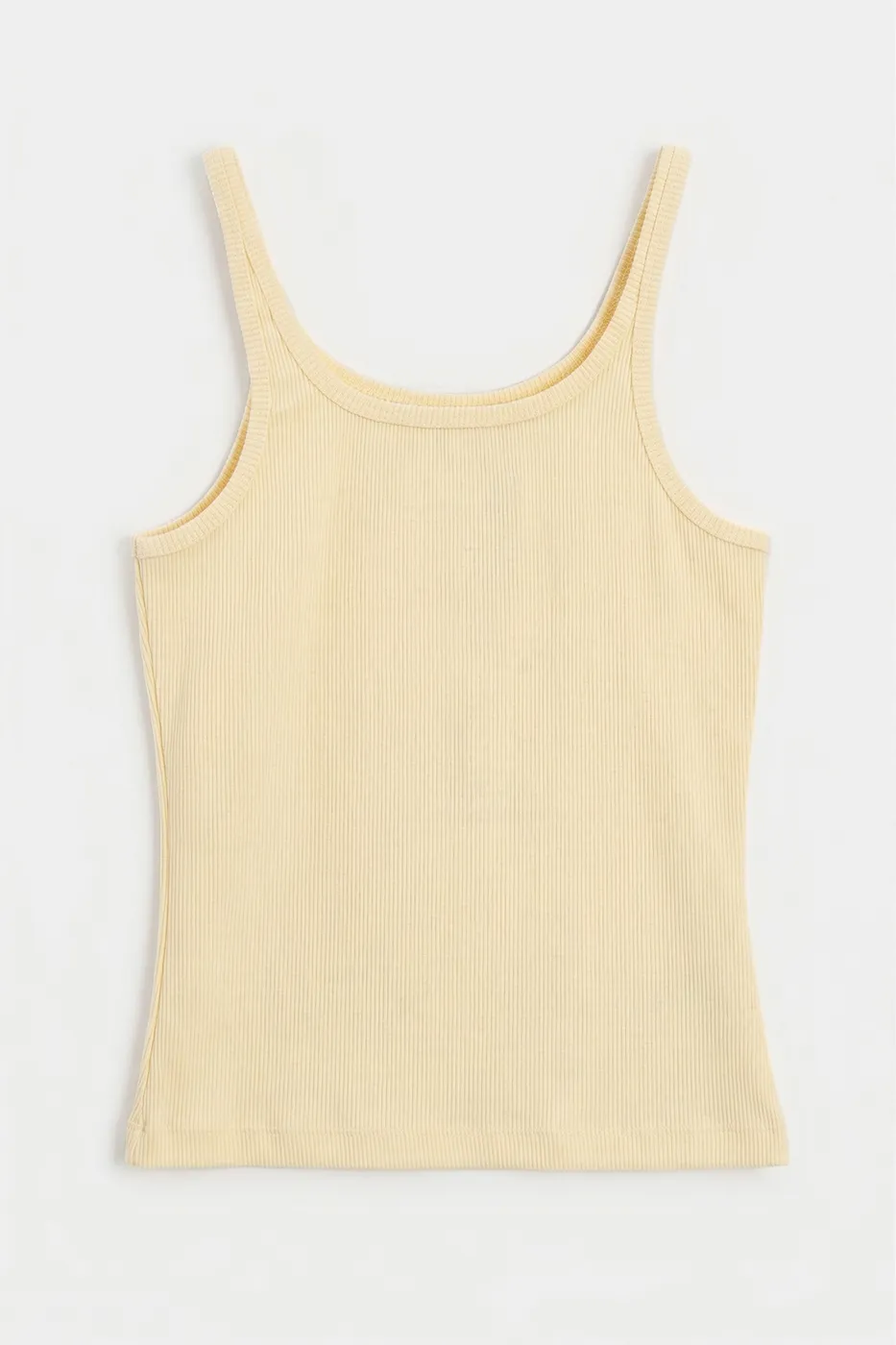 Bayan Sarı Fittili Cotton Atlet