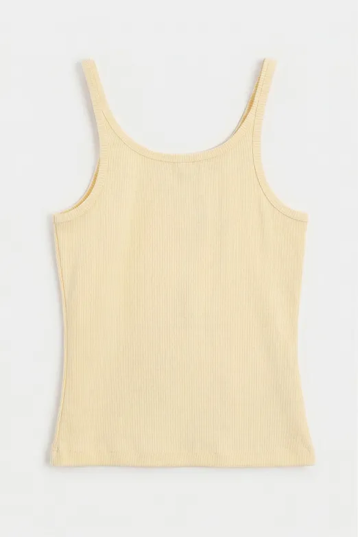 Bayan Sarı Fittili Cotton Atlet - BSL