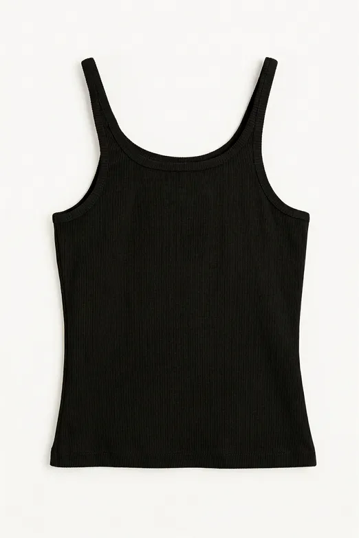 Bayan Siyah Fittili Cotton Atlet - BSL