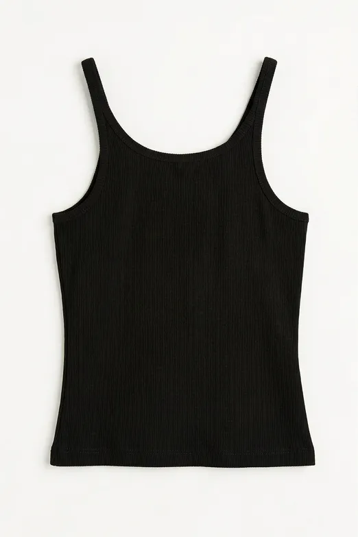 Bayan Siyah Fittili Cotton Atlet - BSL