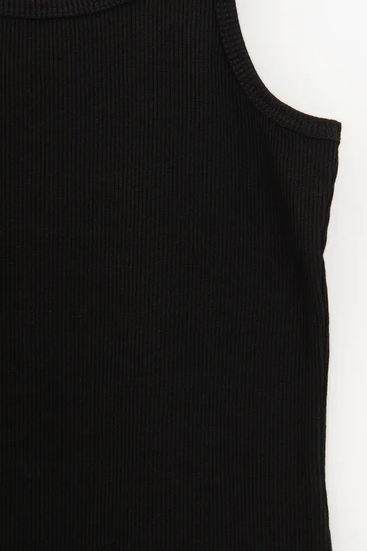 Bayan Siyah Fittili Cotton Atlet - BSL