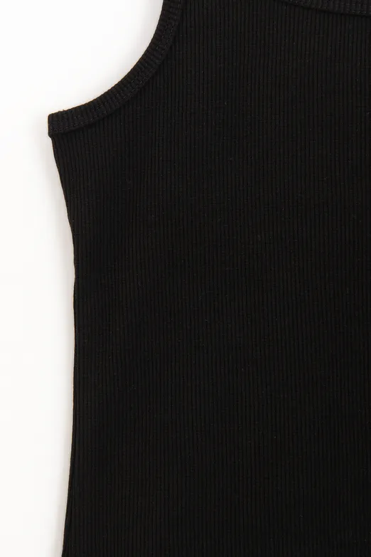 Bayan Siyah Fittili Cotton Atlet - BSL