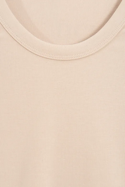 Bayan Ten U Yakalı Top - BSL