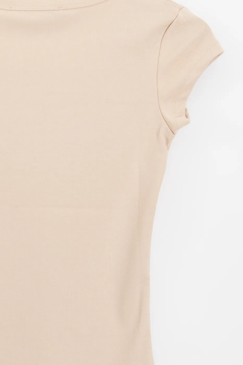 Bayan Ten U Yakalı Top