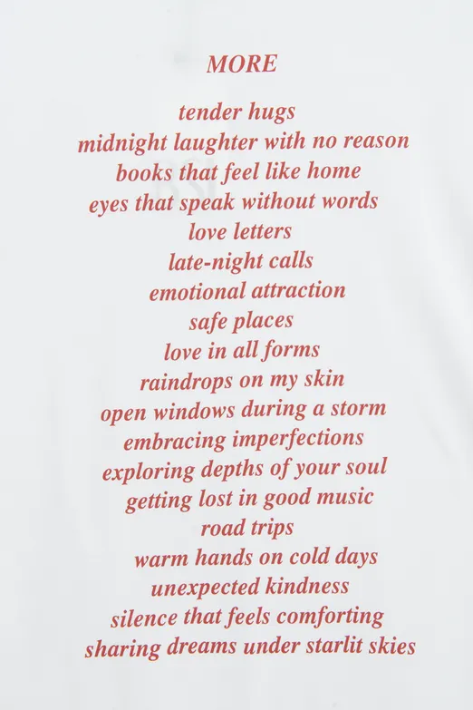 Bayan Beyaz Basic Baskılı Oversize Tshirt - BSL