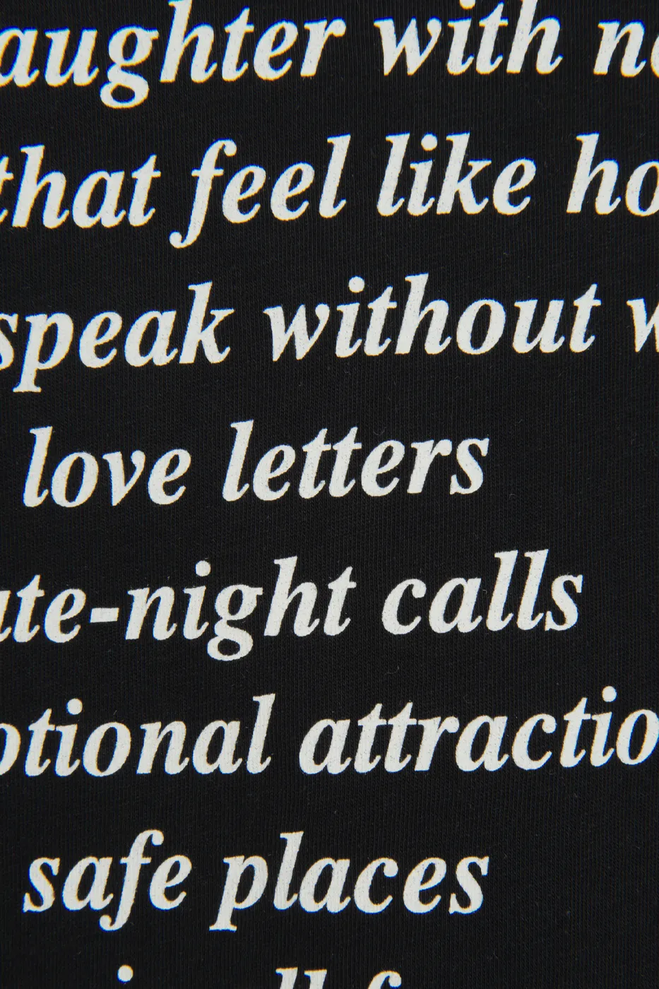 Bayan Siyah Basic Baskılı Oversize Tshirt