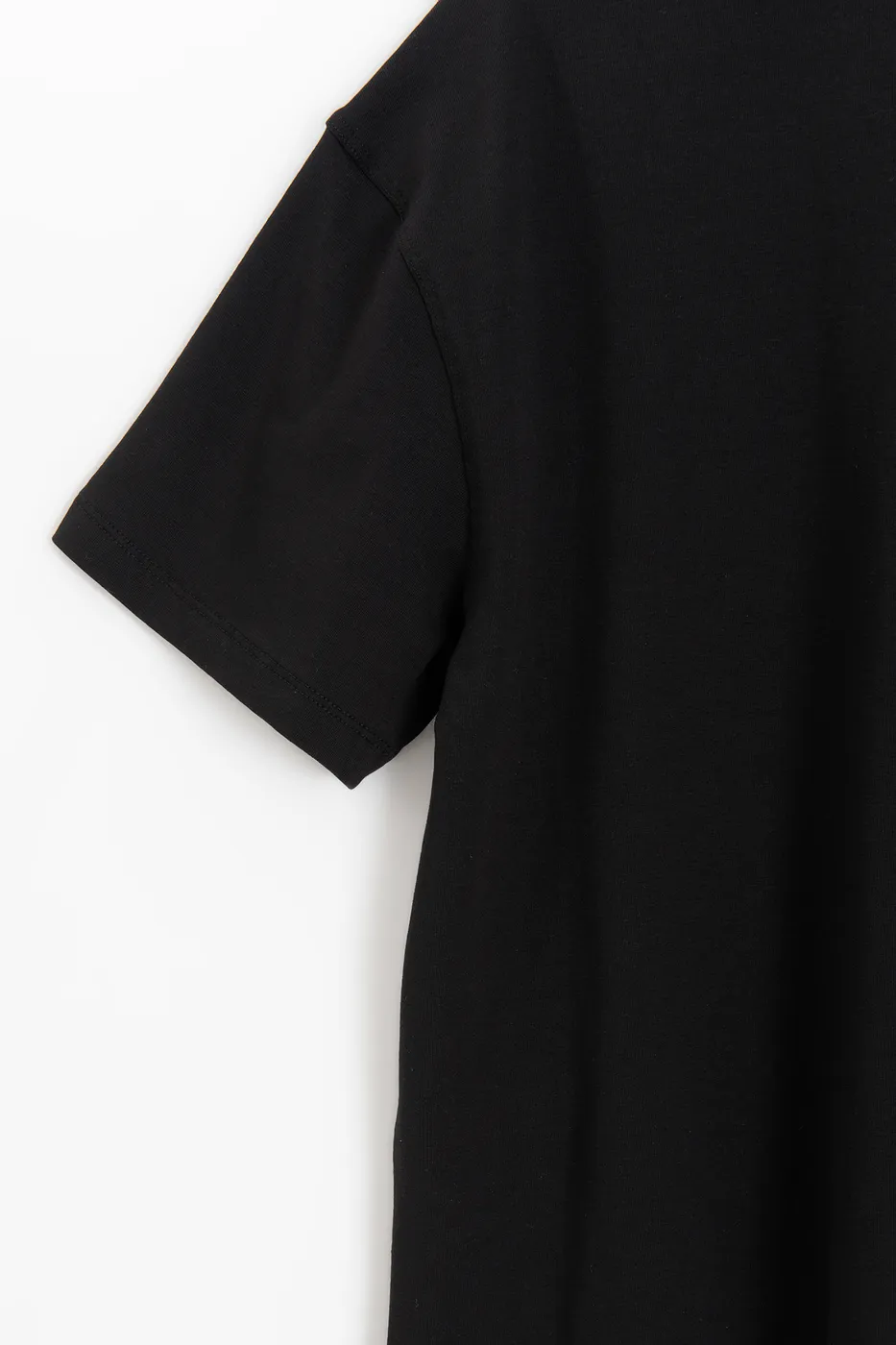 Bayan Siyah Oversize Basic Tshirt
