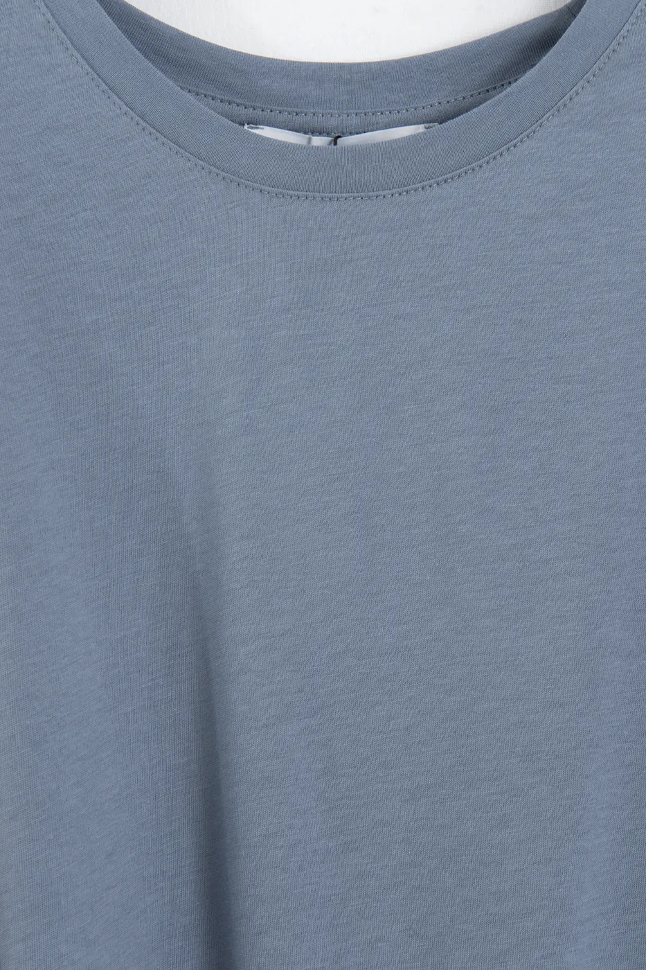 Bayan İndigo Vatkalı Bisiklet Yakalı Tshirt