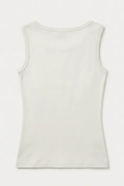 Bayan Ekru Sırt Dekolteli Top - BSL