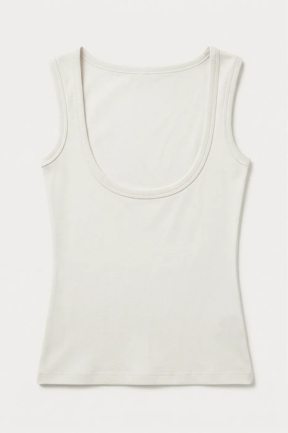 Bayan Ekru Sırt Dekolteli Top