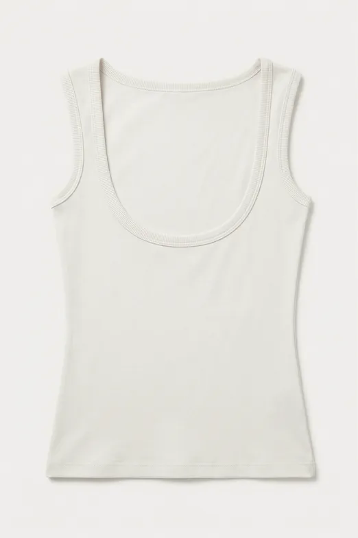 Bayan Ekru Sırt Dekolteli Top - BSL