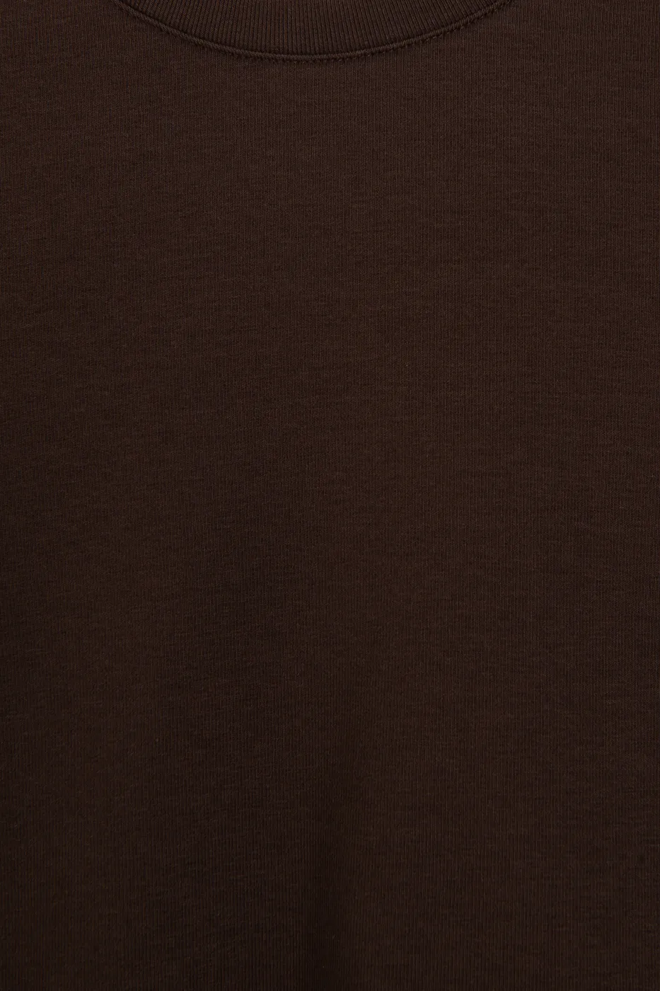 Bayan Kahverengi Bisiklet Yakalı Top