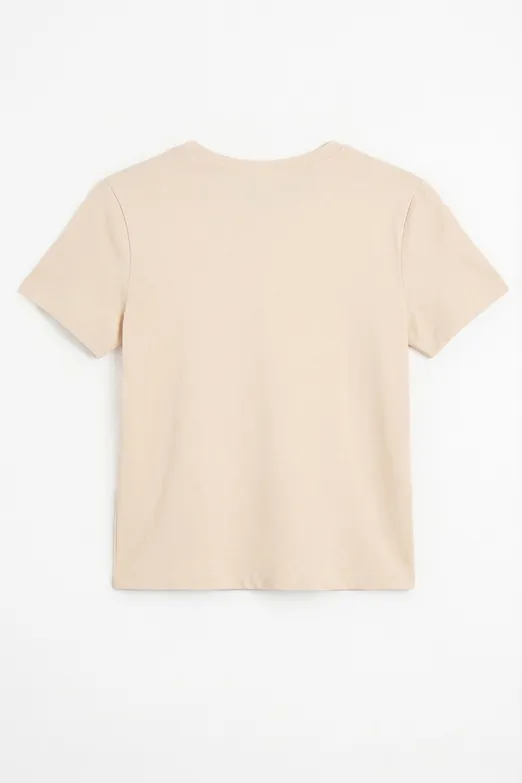 Bayan Ten Bisiklet Yakalı Tshirt - BSL