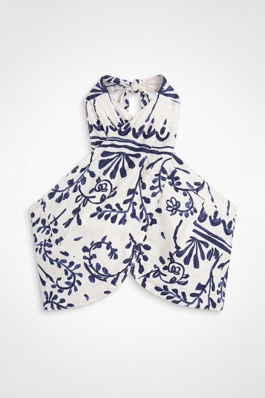 Boyundan Bağlamalı Bluz