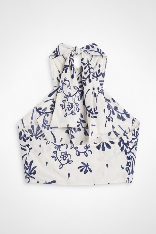 Boyundan Bağlamalı Bluz