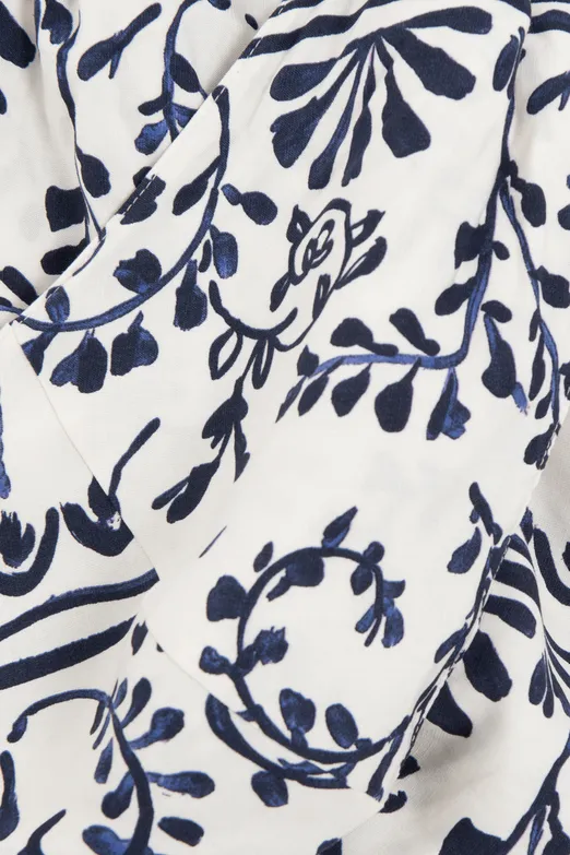 Bayan Ekru Boyundan Bağlamalı Bluz - BSL