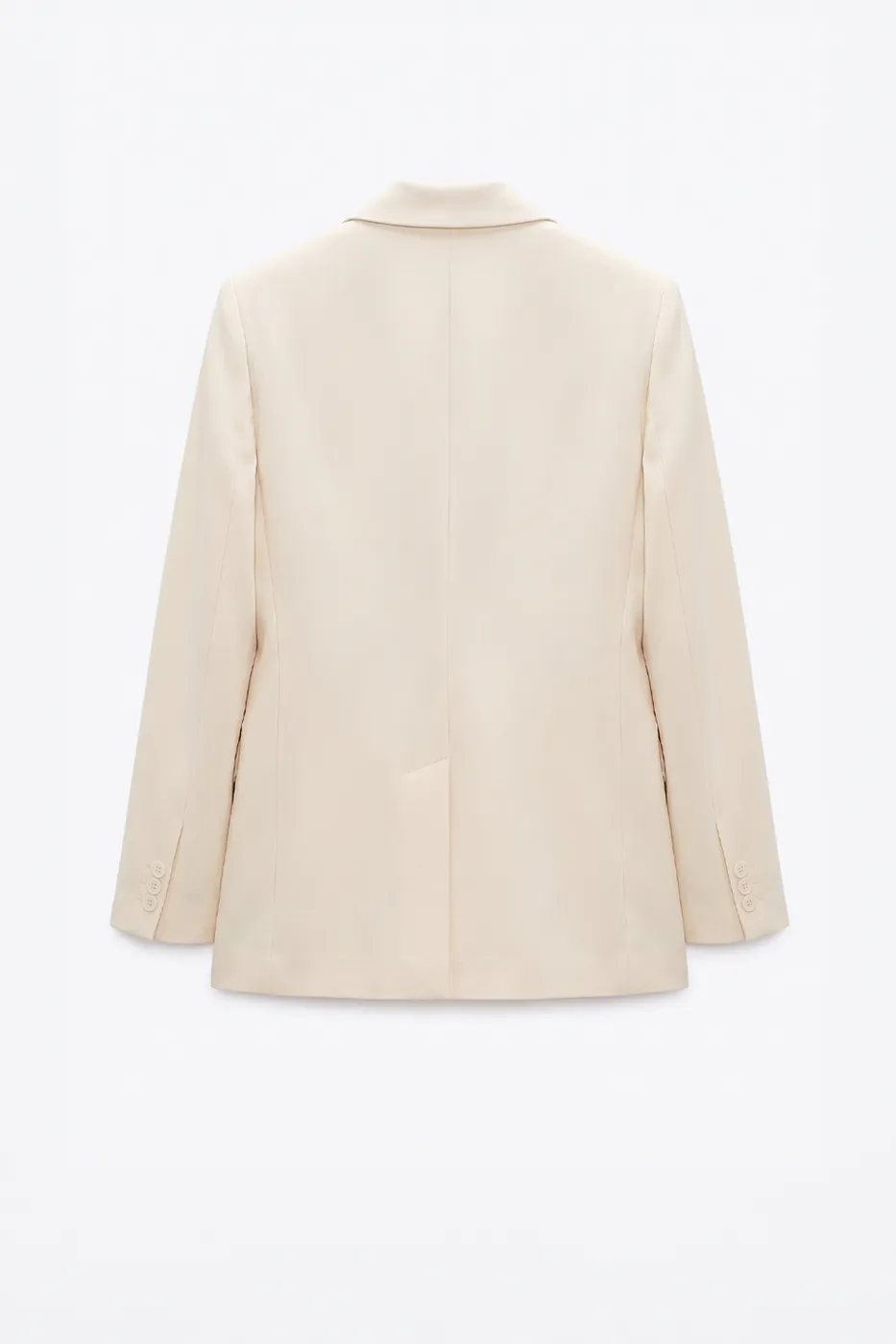 Bayan Krem Blazer Ceket