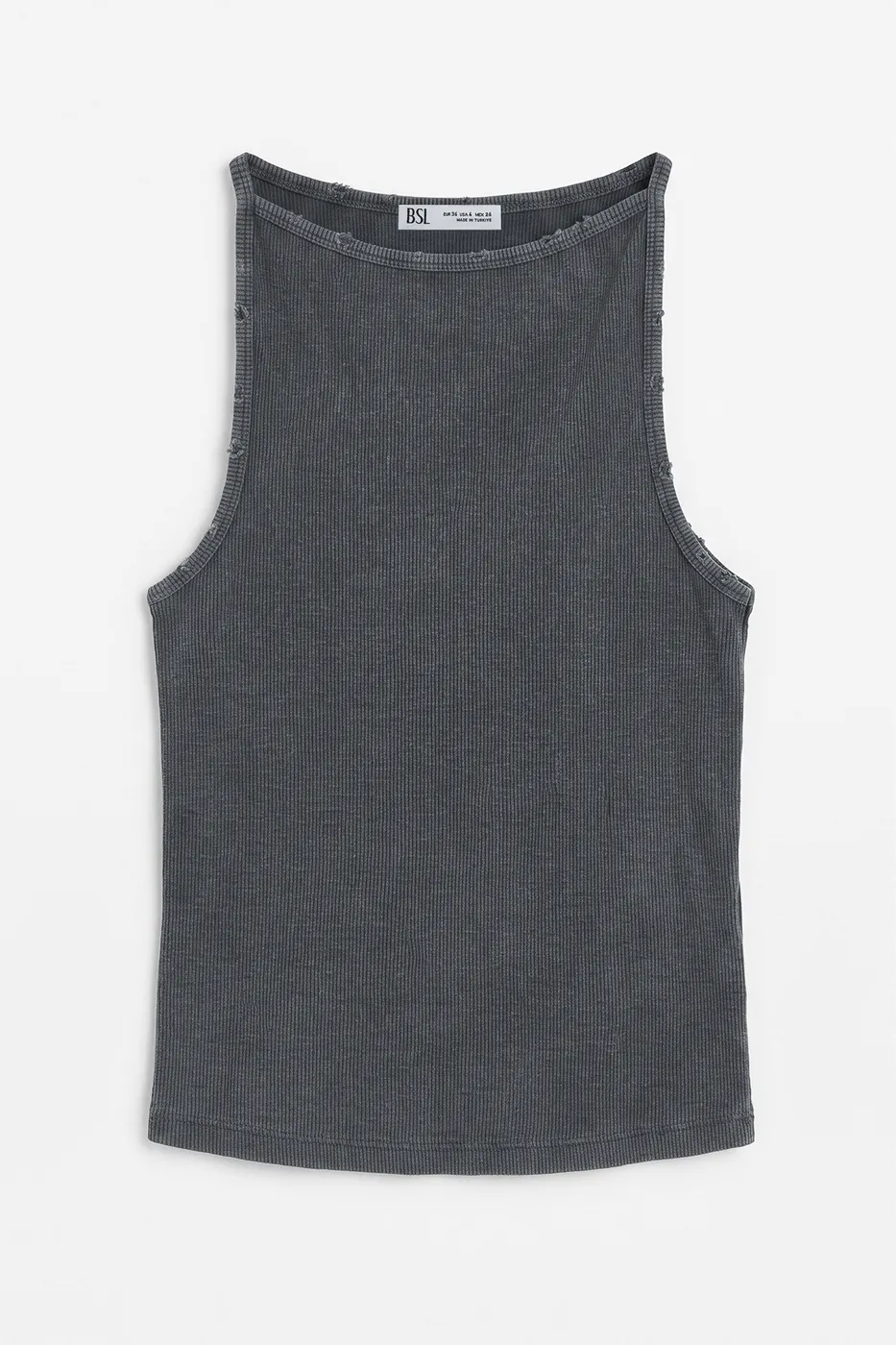 Bayan Antrasit Parça Boyalı Fitilli Atlet Top