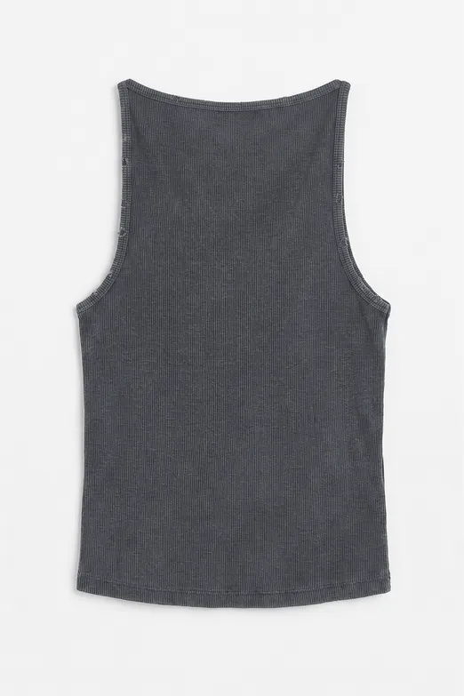 Bayan Antrasit Parça Boyalı Fitilli Atlet Top - BSL