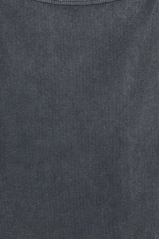 Bayan Antrasit Parça Boyalı Fitilli Atlet Top - BSL