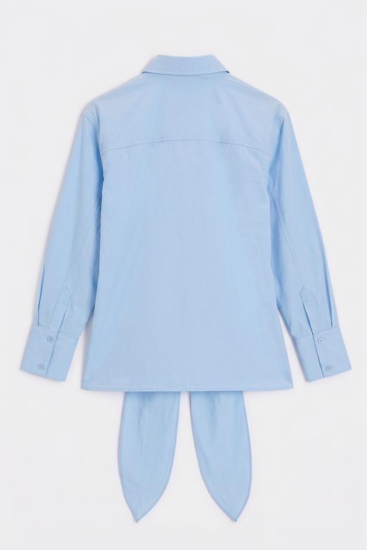 Beli Bağlamalı Gömlek