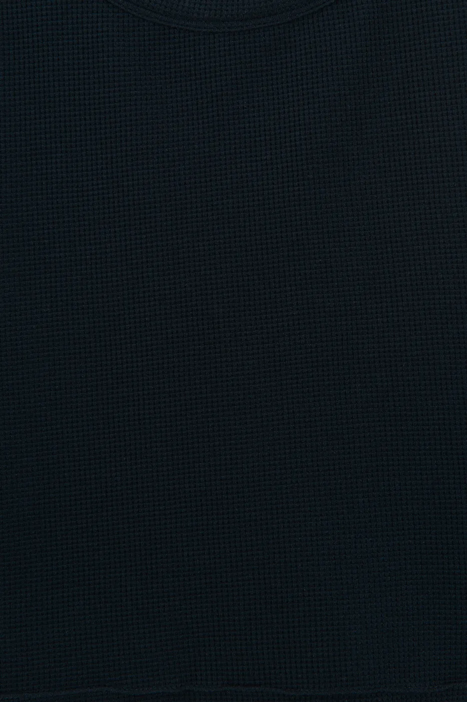 Bayan İndigo Kolsuz Petekli Bluz