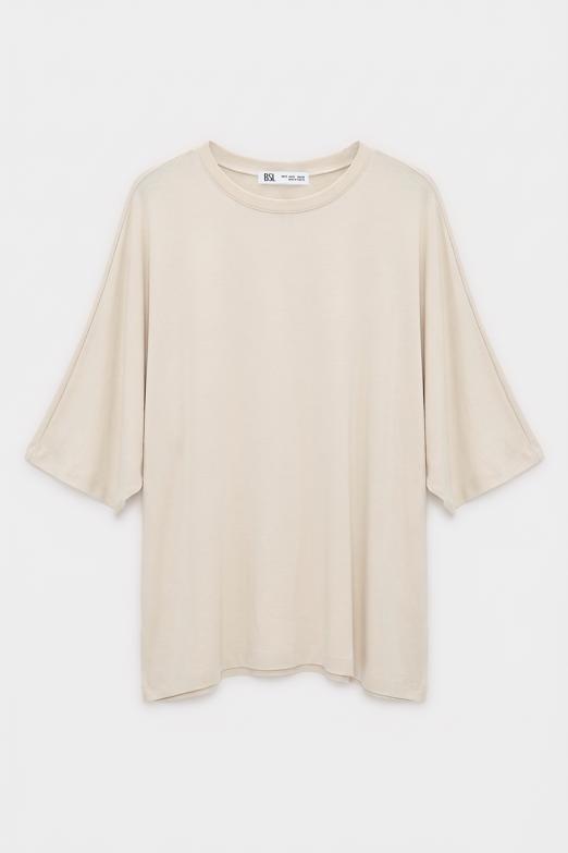 Bayan  Oversize Basic Tshirt