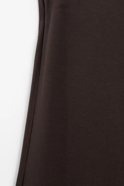 Bayan Kahverengi Bol Paça Pantolon - BSL