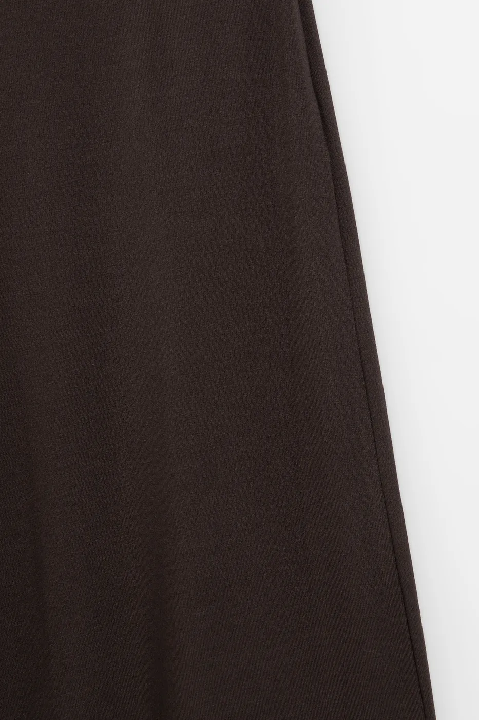 Bayan Kahverengi Bol Paça Pantolon