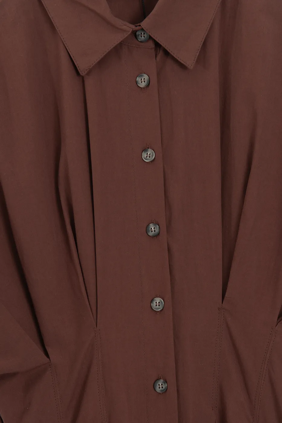Bayan Tarçın %100 Cotton Gömlek Elbise