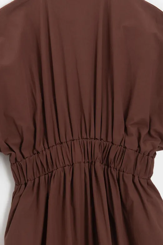 Bayan Tarçın %100 Cotton Gömlek Elbise - BSL