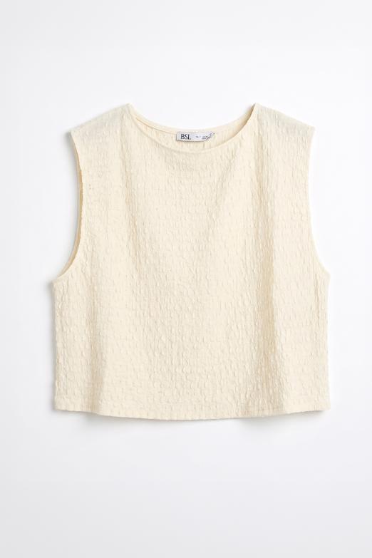 Dokulu Crop Bluz