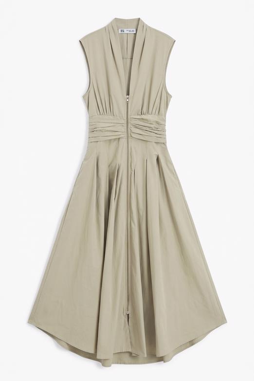 Piliseli Cotton Midi Elbise