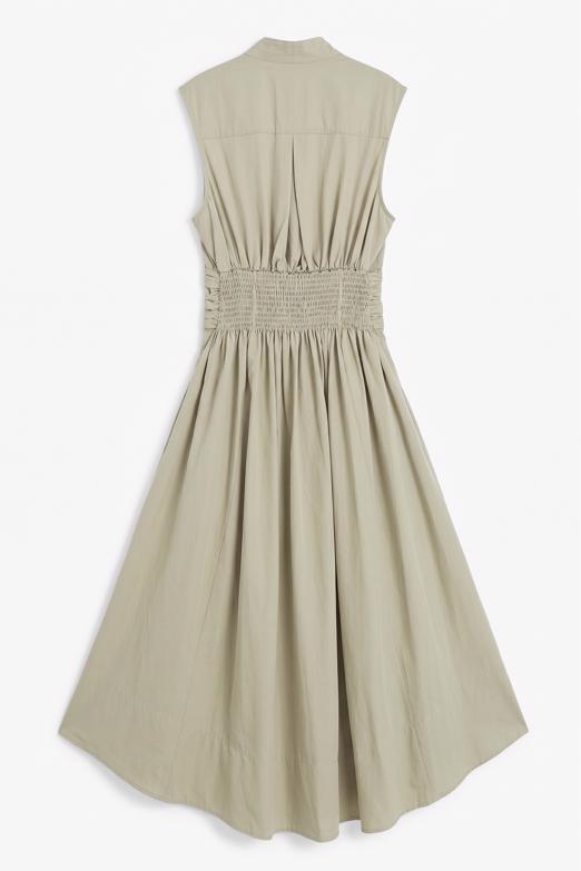 Piliseli Cotton Midi Elbise