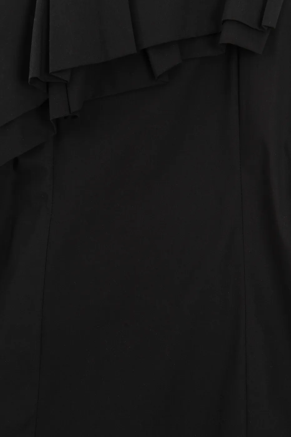Bayan Siyah Askılı Likralı Dar Mini Elbise