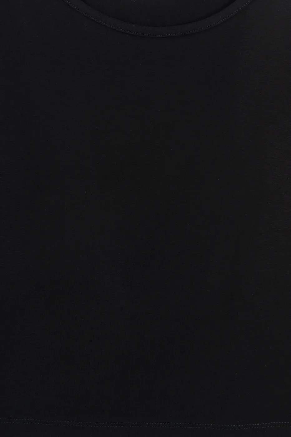 Bayan Siyah Derin Yakalı Atlet