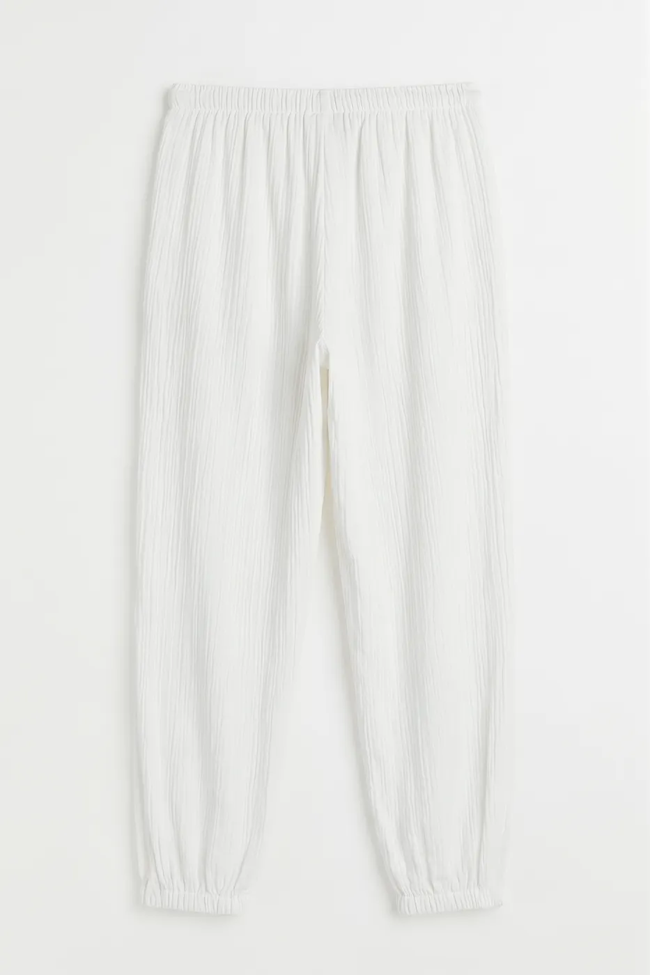 Bayan Beyaz Jogger Pantolon